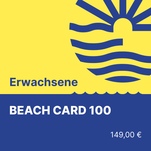 Angebotsbild: Lagune Beach Card 100 – Erwachsene