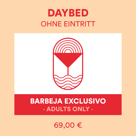 Daybed Barbeja Exclusivo