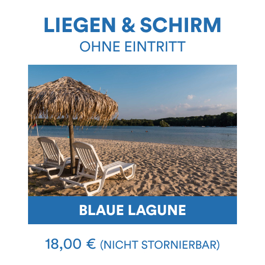 Strandliegen & Sonnenschirm