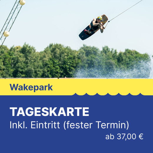 Angebotsbild: Tageskarte Wakepark Festes Datum